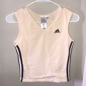 fitted adidas tank top